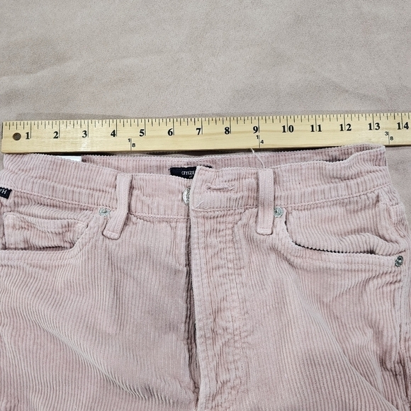 CITIZENS of HUMANITY Button Fly High Rise Slim Ankle Corduroy Pant Size 26 - Picture 8 of 15